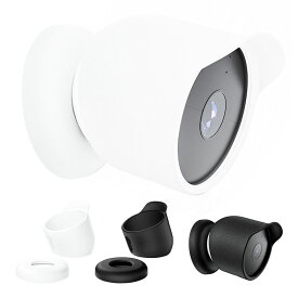 Google Nest Cam (屋内 屋外対応 / バッテリー式) ケース 耐衝撃 カバー シリコンカバー シンプル おしゃれ グーグルソフトカバー/ケース 保護カバー