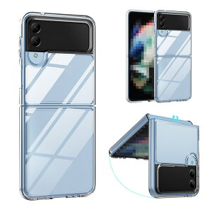 Galaxy Z Flip4 P[X ϏՌ Jo[ ܂肽݌^ NA  Samsung TX MNV[ Z tbv4 SCG17 SC-54C X P[X/Jo[   X}[gtH/X}zP[X/Jo[