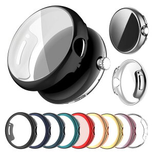 Google Pixel Watch P[X Jo[ bL / NA tی tB یP[X/Jo[ O[OsNZ EHb` TPU y ȈՒE h~ ϏՌP[X/Jo[ \tgP[X pixelwatch sN