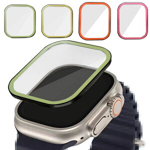 Apple Watch Ultra 2/1 tیtB Sʕی KX A~ h~ 49mm  AbvEHb` Eg tB veN^[ tB یV[g