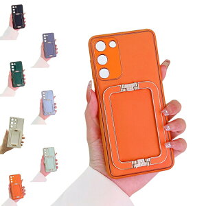 Galaxy S23 �P�[�X �ϏՌ� S23+/S23 Ultra �J�o�[ �w�� PU���U�[�P�[�X Samsung �T���X�� �M�����N�V�[S23/S23�v���X/S23�E���g�� �A���h���C�h ��̌^�����O�t�� ������ �����h�~ �Ў葀�� ����� �\�t�g