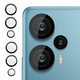 Xiaomi POCO F5 カメラカバー ガラスフィルム カメラ保護 レンズカバー シャオミ ポコ F5 アンドロイド おしゃれ 強化ガラス アルミ レンズ保護 保護フィルム シャオミー