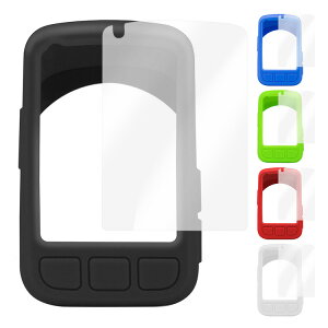Wahoo Elemnt Bolt V2 �V���R���P�[�X/�J�o�[ �V���R���ی�J�o�[ + �t���ی�t�B���� �ϏՌ� �J�o�[ ��ʕی� ���h�~ PET �t�B���� �V���R���J�o�[ ���t�[ �T�C�N���R���s���[�^�[ �T�C�R�� �V���v