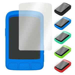 Wahoo ELEMNT ROAM V2 VRP[X/Jo[ WFCC6 VRیJo[ + tیtB ϏՌ Jo[ ʕی h~ PET tB VRJo[ t[ Gg[V2 TCNRs