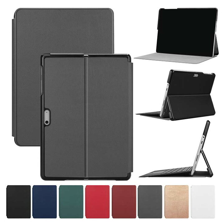 楽天市場】Surface Go 4 ケース Go 3 / Go 2 / Go 手帳型 カバー PU 
