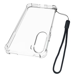 Libero 5G IV / Nubia Ivy �N���A�P�[�X �ϏՌ� �J�o�[ �N���A ���� �X�g���b�v�t�� TPU �p �ی� �R�[�i�[�o���p�[ �V���v�� �w�ʃP�[�X �\�t�g�P�[�X/�J�o�[ �X�g���b�v�� ZTE �k�r�A�A�C���B�[ / ��