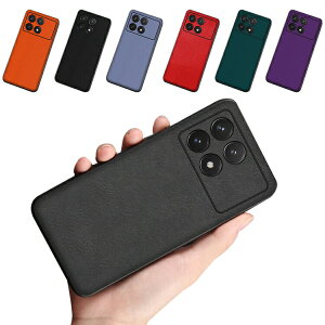 POCO X6 Pro �P�[�X �J�o�[ PU���U�[ �w�ʃ��U�[�P�[�X �V���v�� ���� �V���I�~ Xiaomi �|�R X6 �v�� �������� ������� �X�}�[�g�t�H��/�X�}�t�H/�X�}�z�P�[�X/�J�o�[ �V���I�~�[