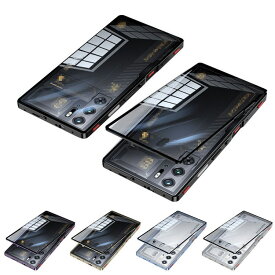 REDMAGIC 9 Pro バンパー ケース 9 Pro+ アルミバンパー かっこいい クリア 透明 背面パネル (アクリル) カメラレンズカバー付き (強化ガラス) Nubia ヌビア レッドマジック9プロ / 9プロ プラス おしゃれ スマホケース スマホカバー