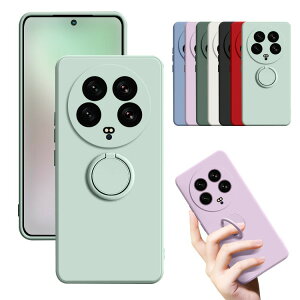 Xiaomi 14 Ultra �P�[�X/�J�o�[ �V���v�� �ϏՌ� TPU �\�t�g�P�[�X ��̌^�����O�t�� �X�^���h�@�\ ���� �V���I�~ 14 �E���g�� �A���h���C�h �������� ������� �X�}�[�g�t�H��/�X�}�t�H/�X�}�z�P