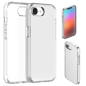 iPhone16e �P�[�X �N���A �ϏՌ� �J�o�[ TPU+�|���J�[�{�l�[�g �w�ʓ��� Apple �A�b�v�� �A�C�t�H�� 16e �������� ������� �X�}�[�g�t�H��/�X�}�t�H/�X�}�z�P�[�X/�J�o�[