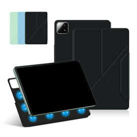 Xiaomi Pad 6S Pro ケース オートスリープ 機能付き 12.4インチ 手帳型 カバー PUレザー スタンド機能 小米 シャオミ パッド 6S プロ 衝撃吸収 シンプル おしゃれ 手帳型レザーケース/カバー タブレットケース タブレットカバー