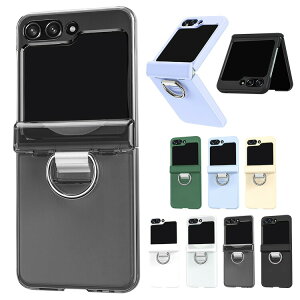Galaxy Z Flip6 �P�[�X �N���A �ϏՌ� �J�o�[ �܂肽���݌^ �N���A ���� ������ ������ �����h�~ �Ў葀�� ����� �����O�t�� �V���v�� Samsung �T���X�� �M�����N�V�[ Z �t���b�v6 �ی�P�[�X �A��