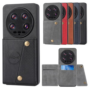 Xiaomi 14 Ultra P[X ϏՌJo[ PUU[ J[h[t X^h@\ wʃU[P[X Xgbv }Olbgԍڃz_[Ή 킢  VI~ 14 Eg AhCh X