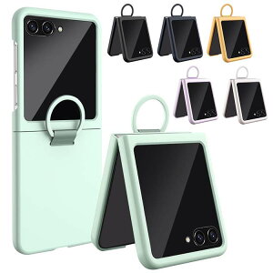 Galaxy Z Flip6 P[X ϏՌ Jo[ ܂肽݌^  h~ Ў葀  Ot TufBXvCtیtB KXtBt Vv Samsung TX MN