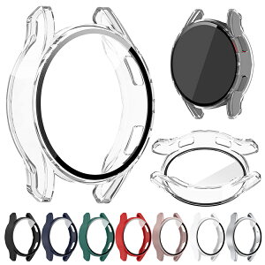 Galaxy Watch FE �P�[�X �ϏՌ� �J�o�[ �����K���X �K���X�t�B�����t�� �S�ʕی� �t���ی�P�[�X �M�����N�V�[�E�H�b�` FE �P�F/�N���A �t�B������� �n�[�h�P�[�X