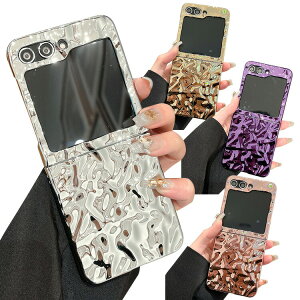 Galaxy Z Flip6 P[X / Jo[ ܂肽݌^ bL  킢 炫 GKg fB[X n[hP[X Xgbv Samsung MNV[ Z tbv6 X}[gtH/X}zP[X/