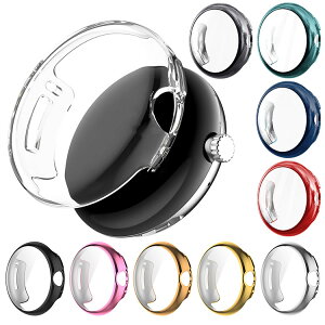 Pixel Watch3 P[X Jo[ bL / NA tی tB یP[X/Jo[ Google O[OsNZ EHb`3 41mm / 45mm TPU ϏՌP[X/Jo[ \tgP[X