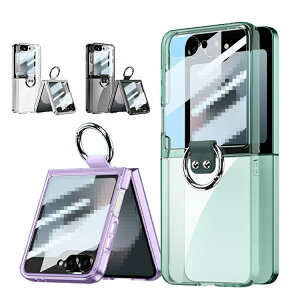 Galaxy Z Flip6 NAP[X ϏՌ Jo[ ܂肽݌^  ̌^Ot TufBXvCtیtBt KXtBt Vv Samsung TX MNV[ Z t