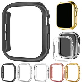 Apple Watch Series 11 / 10 ケース カバー バンパー かっこいい メッキ ハードケース 保護ケース アップルウォッチ10 42mm/46mm 単色/クリア 耐衝撃ケース/カバー