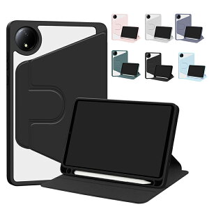 Redmi Pad SE �P�[�X 8.7�C���` �I�[�g�X���[�v �@�\�t�� �蒠�^ �J�o�[ PU���U�[ �w�ʓ��� �y�����[ 360°��] �X�^���h�@�\ �Ռ��z�� �V���v�� ������� �V���I�~ ���h�~ �p�b�h SE 8.7�C���` 2024��
