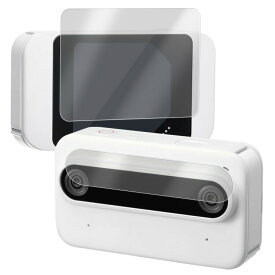 Kandao Qoocam Ego リアル3D 保護フィルム 2枚入り 液晶保護フィルム アクションカメラ クーカム Ego 液晶保護プロテクター 光沢 液晶保護