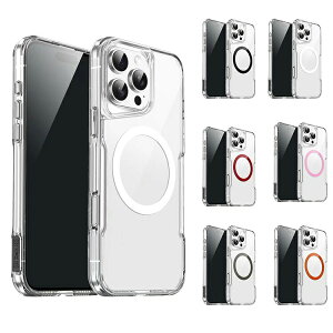 iPhone16 P[X Jی삠 Jo[ NA  Qi[d CX[d Ή TPU+vX`bN Vv  Apple iPhone 16 Plus/16 Pro/16 Pro Max Abv ACtH16/16vX/16v/16v