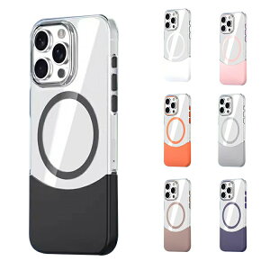 iPhone16 P[X Jی삠 Jo[ NA  Qi[d CX[d Ή TPU+vX`bN Vv  Apple iPhone 16 Plus/16 Pro/16 Pro Max Abv ACtH16/16vX/16v/16v