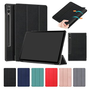 Galaxy Tab S10+ �P�[�X 12.4�C���` �蒠�^ �J�o�[ PU���U�[ �X�^���h�@�\ �y�����[ Samsung �T���X�� �M�����N�V�[ �^�uS10+ �Ռ��z�� �V���v�� ������� �蒠�^PU���U�[�P�[�X/�J�o�[ �^�u���b�g�P�[