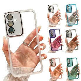 Galaxy S25 ケース S25+/S25 Ultra カバー 一体型カメラレンズ保護 強化ガラス クリア 背面透明 TPU ソフトケース ストラップ穴 シンプル Samsung S25+/S25 Ultra ウルトラ アンドロイド おすすめ おしゃれ スマートフォン/スマフォ/スマホケース/カバー