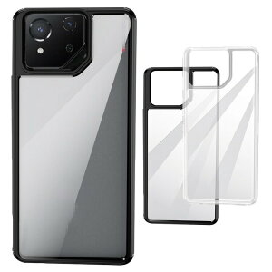 ROG Phone 9 クリア ケース ROG Phone 9 Pro 耐衝撃 カバー 背面透明 シンプル ASUS エイスース ROG フォン9/9 プロ アンドロイド おすすめ おしゃれ スマホカバー スマートフォン ケース カバー