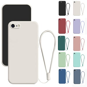 iPhone16e ケース カメラ保護ありカバー ストラップ付き TPU ソフトケース 可愛い お洒落 かわいい シンプル Apple アップル アイフォン 16e 2025 おすすめ おしゃれ スマートフォン/スマフォ/スマホ