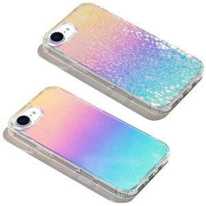 iPhone16e �P�[�X �J�o�[ ������ TPU+�V���v�� TPU+�v���X�`�b�N �O���f�[�V���� �ϏՌ��P�[�X Apple �A�b�v�� �A�C�t�H�� 16e 2025�N���f�� �������� ������� �A�C�z�� �A�C�t�H�[��