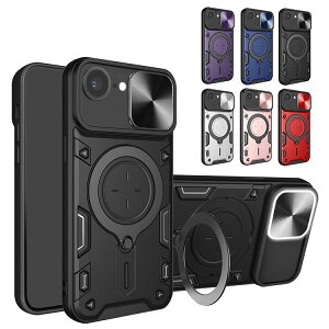 iPhone17e / iPhone16e �P�[�X �ϏՌ� �J�o�[ �}�O�l�b�g���ԍڃz���_�Ή� �X���C�h���J���������Y�J�o�[�t�� �����Y�ی� �X�^���h�@�\ �����O�t�� 2�d�\�� Apple �A�b�v�� �A�C�t�H�� 17e / 16e 2025�N