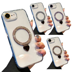 iPhone17e / iPhone16e �N���A �P�[�X �J�o�[ �O���b�^�[ ���炫�� ���킢�� ���f�B�[�X ���� ��̌^�����O�t�� �X�^���h�@�\ �J���������Y�ی� �����K���X�ϏՌ� �Ռ��z�� Apple �A�b�v�� �A�C�t�H