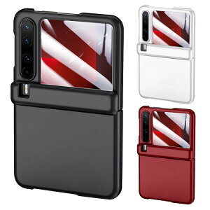 HUAWEI Pura X P[X Jo[ ܂肽݌^ PUU[+vX`bN n[hP[X TufBXvCtیtB KXt Vv t@[EFC v[ X  