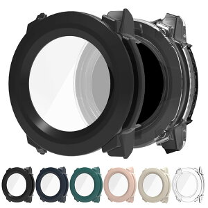 Garmin Instinct E 40mm �P�[�X �J�o�[ �t���ʋ����K���X �S�ʕی� �t���ی�P�[�X �P�F/�N���A �t�B������� �n�[�h�P�[�X �K�[�~�� �C���X�e�B���N�gE