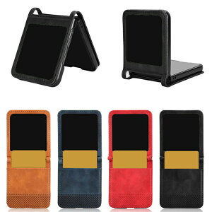 Razr 60/60s/60d �P�[�X Razr60 Ultra �ϏՌ� �J�o�[ �܂肽���݌^ PU���U�[ �i�q�� �s���͗l �J�[�h���[�t�� �V���v�� �X�g���b�v�� ���� ������ Motorola ���g���[�� ���[�U�[60 / 60 �E���g�� ������