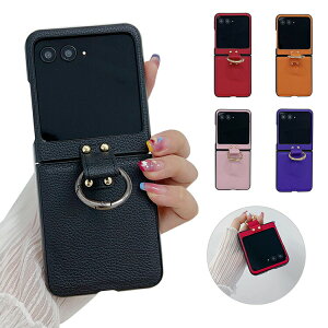 Razr 60/60s/60d �P�[�X Razr60 Ultra �ϏՌ� �J�o�[ PU���U�[ �܂肽���݌^ ��̌^�����O�t�� �X�^���h�@�\ �X�g���b�v�� �V���v�� ������ Motorola ���g���[�� ���[�U�[60 / 60 �E���g�� �������� ������