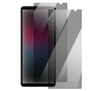 Xperia 10 VII ガラスフィルム 強化ガラス 2枚入 覗き見防止 液晶保護 Sony ソニー エクスぺリア 10 VII 9H 液晶保護シート 液晶保護 ガラスシート 透明 画面保護 保護フィルム 傷防止