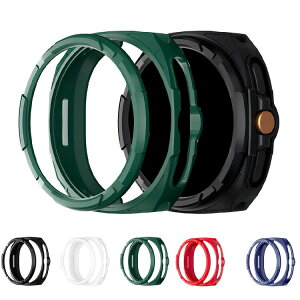 Galaxy Watch 8 Classic P[X Jo[ یP[X/Jo[ Samsung TX MNV[EHb`8NVbN 46mm TPU ϏՌP[X/Jo[ \tgP[X