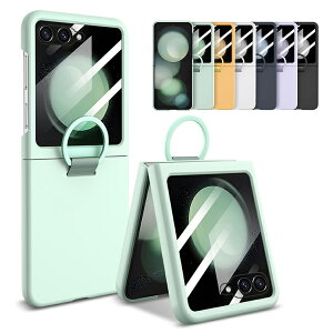 Galaxy Z Flip7 P[X Jo[ ܂肽݌^ TufBXvCtیtB KXtBt ̌^Ot X^h@\ Vv Xgbv  Samsung TX MN