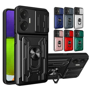 POCO F7 �P�[�X �ϏՌ� �J�o�[ �J�[�h���[ �}�O�l�b�g���ԍڃz���_�Ή� �X���C�h���J���������Y�J�o�[�t�� �����Y�ی� �X�^���h�@�\ �����O�t�� 2�d�\�� ���� �V���I�~ Xiaomi �A���h���C�h ��