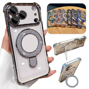 iPhone17 P[X NA Jo[ 17 Air/17 Pro/17 Pro Max Jی삠  bL TPU \tgP[X ̌^Ot X^h@\ p ی R[i[op[ Apple ACtH17/17GA/17v/17v