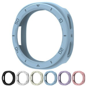 Galaxy Watch 8 P[X Watch8 40mm 44mm ϏՌ Jo[ TPU \tgP[X Vv ϏՌP[X/Jo[ \tg veN^[Jo[ Samsung TX MNV[EHb`8 یP[X/Jo[