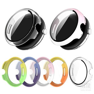 Pixel Watch4 P[X ϏՌ Jo[ Pixel Watch 4 41mm / 45mm KX KXtBt Sʕی tیP[X Google O[OsNZ EHb`4 41mm / 45mm Of[V PF/NA tB