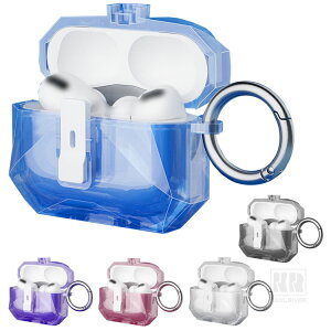 AirPods Pro 3 �ϏՌ� �P�[�X ��3���� �J�o�[ �J���r�i�t�� 2�d�\�� TPU +�v���X�`�b�N �n�[�h�P�[�X �ی�J�o�[ Qi�[�d ���C�����X�[�d �Ή� Apple �A�C�z�� �G�A�[�|�b�Y �v�� AirPods Pro3 ��3���� 2025