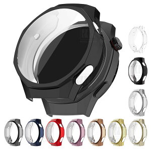 HUAWEI WATCH GT6 Pro 46mm P[X Jo[ bL / NA tی tB یP[X/Jo[ t@[EFCEHb` GT 6 v 46MM TPU ϏՌP[X/Jo[ \tgP[X