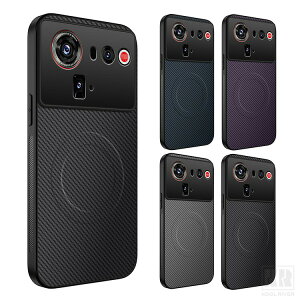 Nubia Z80 Ultra �P�[�X �J�o�[ �J�[�{���� TPU+PU���U�[ �w�ʃP�[�X �X�g���b�v�� Qi�[�d ���C�����X�[�d�Ή� ���ʊ���~�� ���킢�� ���f�B�[�X ZTE �k�r�A Z80 �E���g�� ������� ��������