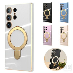 Galaxy S26 �P�[�X �ϏՌ� �J�o�[ Qi�[�d ���C�����X�[�d�Ή� ��̌^�X�}�z�����O�t�� �X�^���h�@�\���b�L �\�t�g �P�[�X �}�O�l�b�g���ԍڃz���_�[�Ή� �X�g���b�v�� ������ S26+/S26 Ultra Samsung 