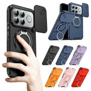 POCO F8 Pro �P�[�X F8 Ultra �ϏՌ� �J�o�[ �}�O�l�b�g���ԍڃz���_�Ή� �X���C�h���J���������Y�J�o�[�t�� �����Y�ی� �X�^���h�@�\ �����O�t�� 2�d�\�� ���� �V���I�~ POCO F8 �v�� / F8 �E���g�� 